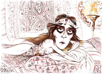 Theda Bara als Cleopatra